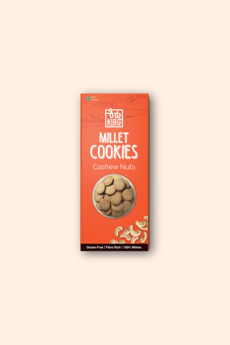 Cashew Nut Kiru Millet Cookie Millet Biscuits Kiru Millet Snacks