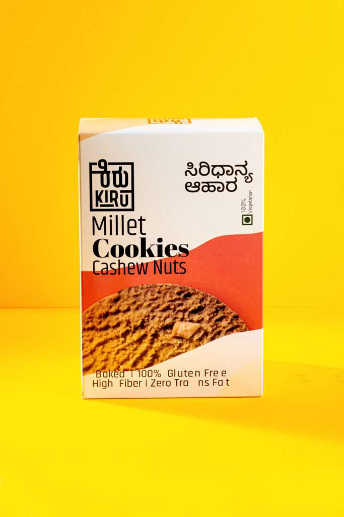 Kiru Cashew Nut Millet Cookies Gluten Free Biscuits