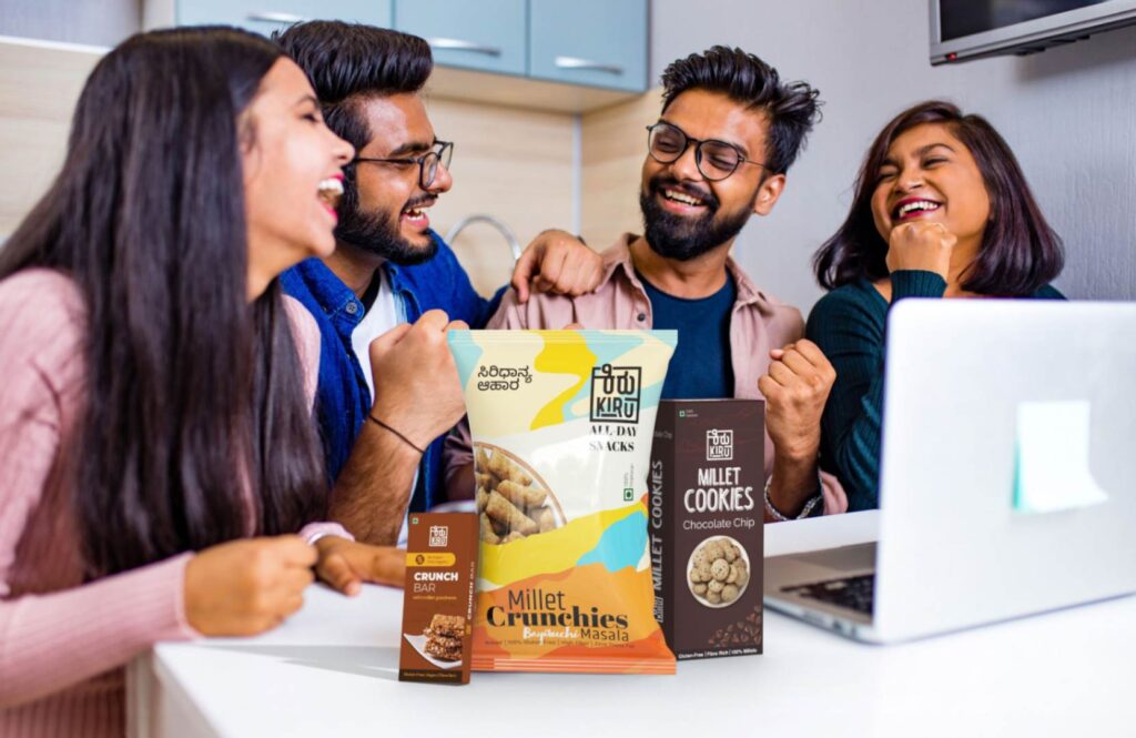 Kiru Millet healthy office snacks for creating social bond at workplace