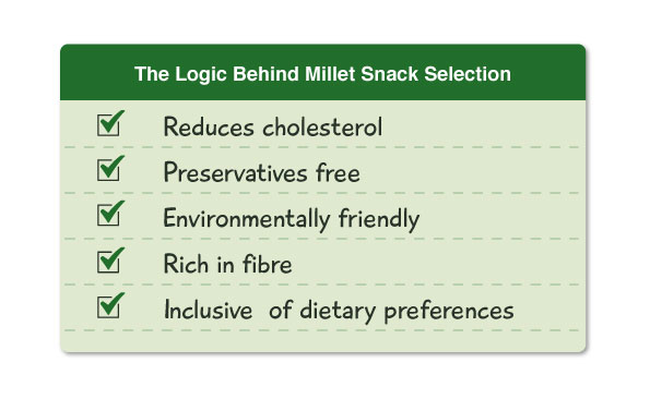 benefits of millet snacks by kiru millet snacks