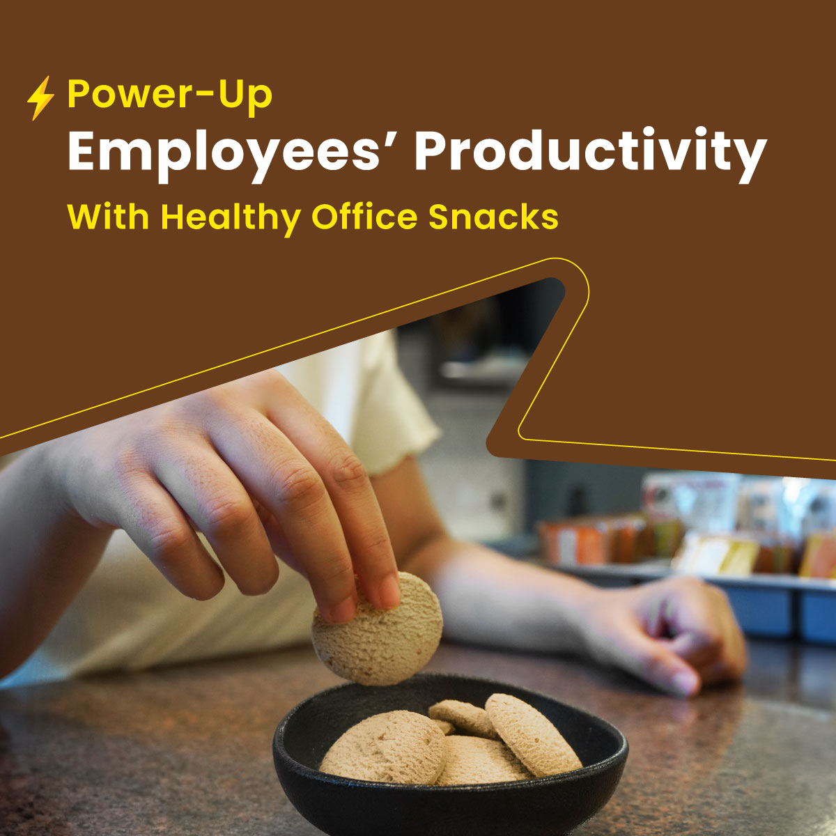 kiru millet healthy office snacks for employees' productivity at workplace
