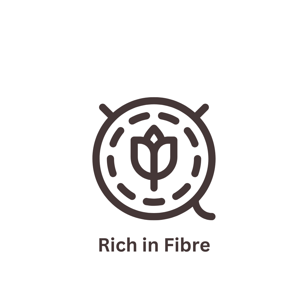 Rich in fibre