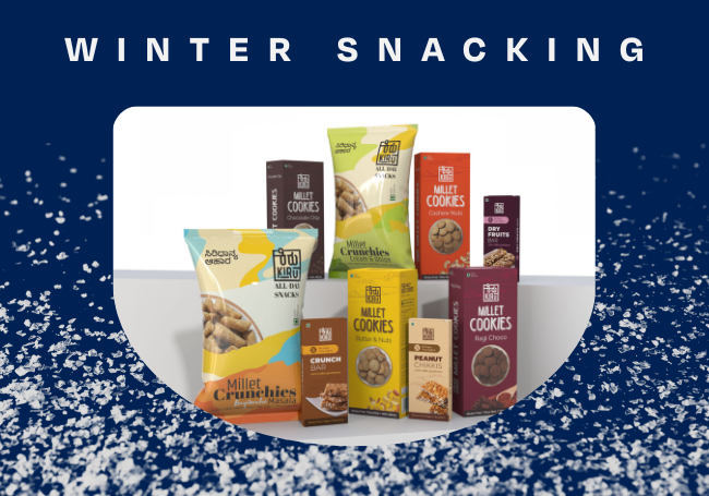 Millet snacks for winter